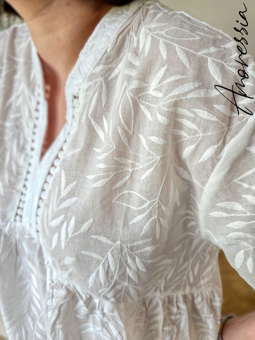 Blouse Thalie — Blouse Femme photo portée