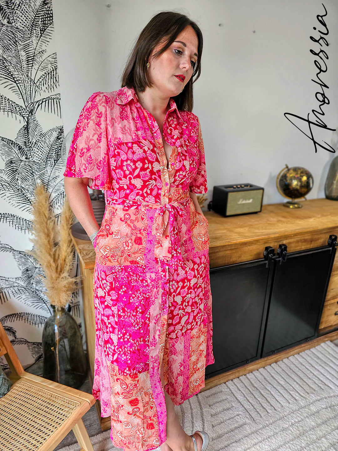 Robe Octavia — Robe Femme Été vue détail
