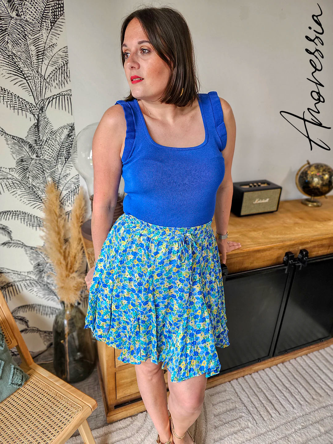 Jupe Aurélia — Jupe Longue Légère Femme photo lifestyle