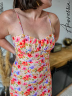 Robe Peonia — Robe Fleurie Femme vue dos
