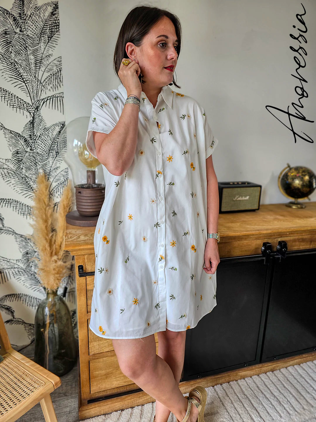 Robe Cesena — Robe Légère Femme Été vue détail