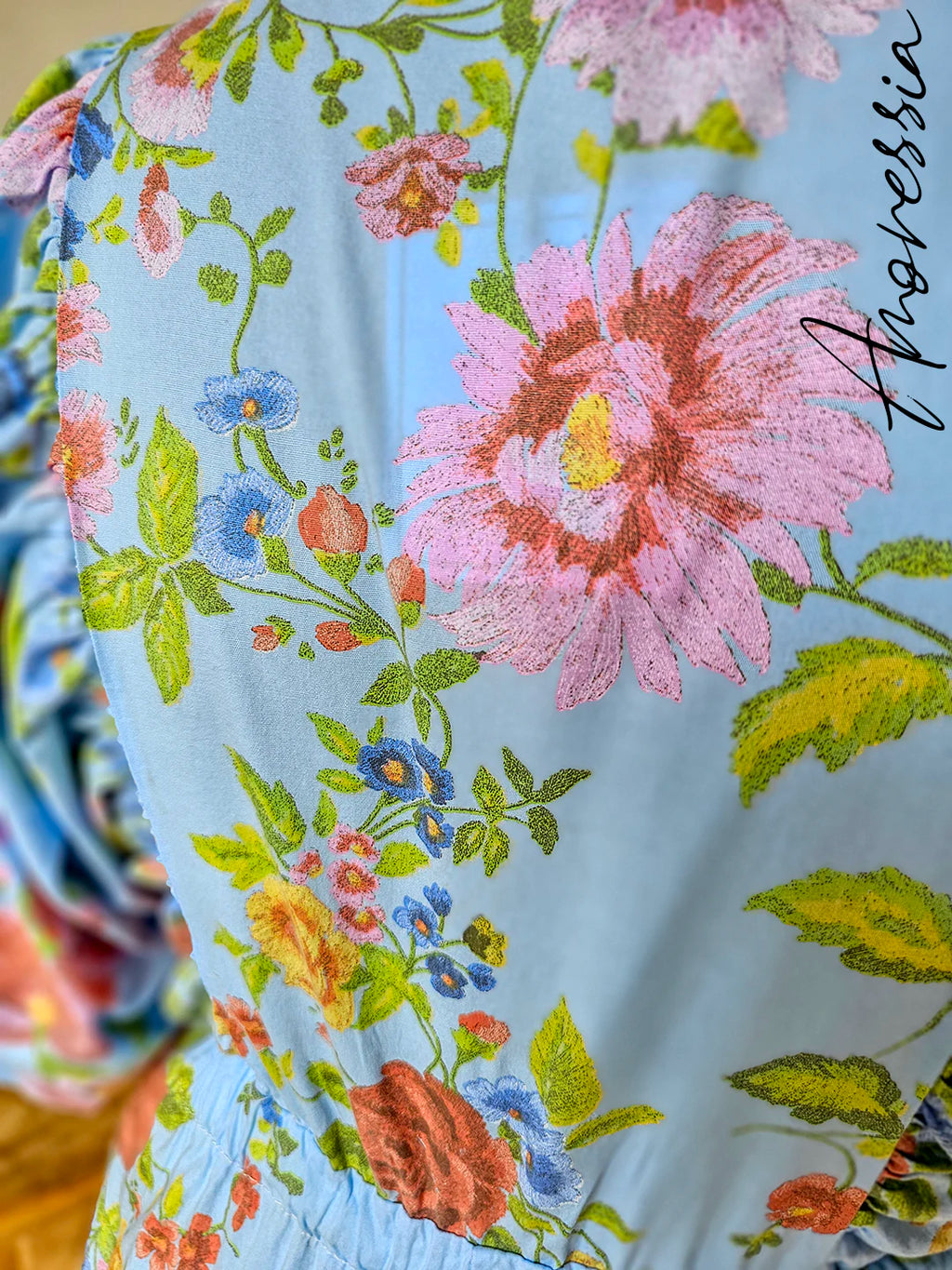 Combishort Toscane — Combishort Imprimé Floral Femme Été zoom