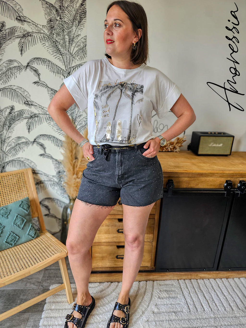 Short Luminoso — Short Léger Femme Été