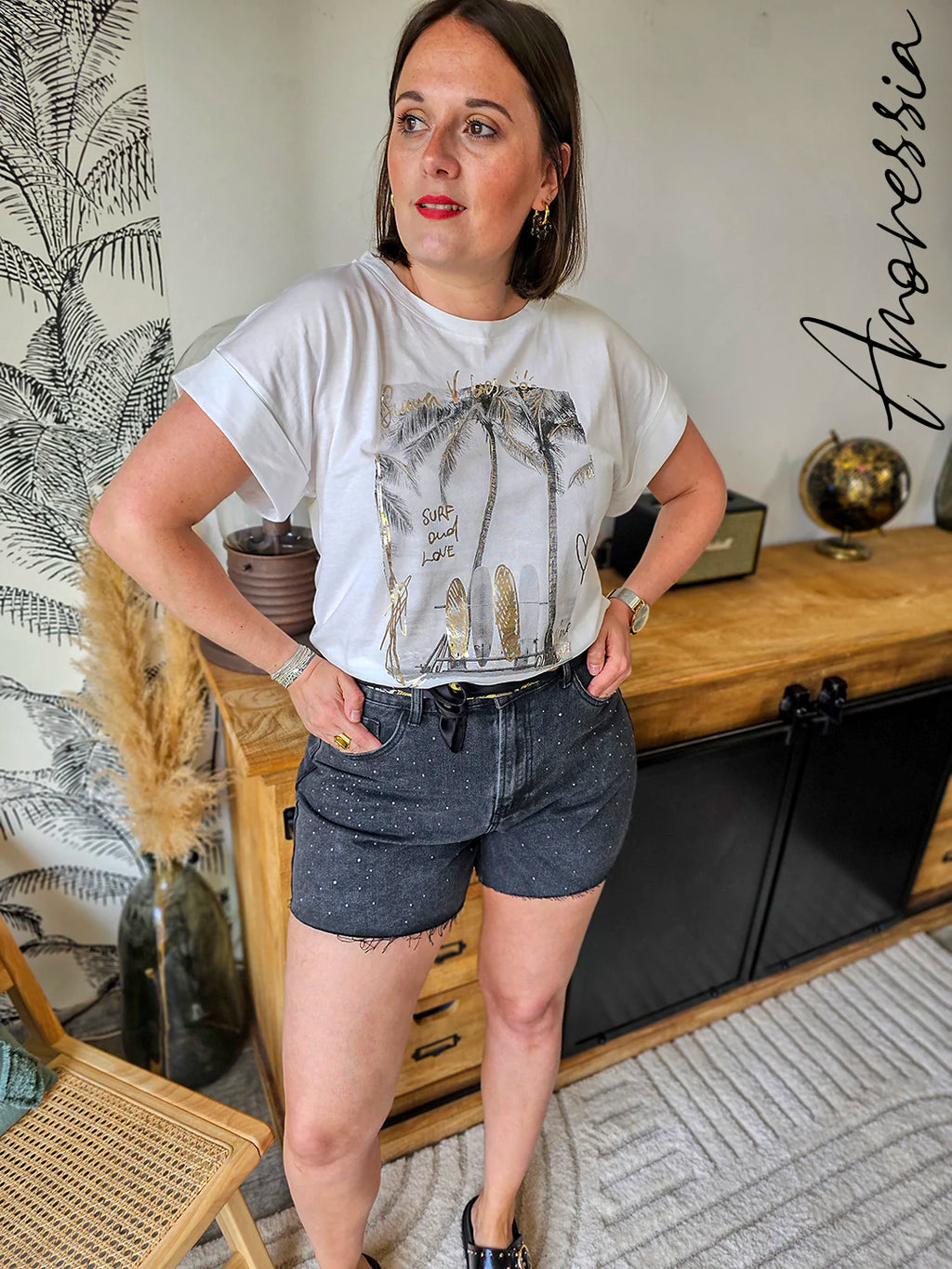 Short Luminoso — Short Léger Femme Été