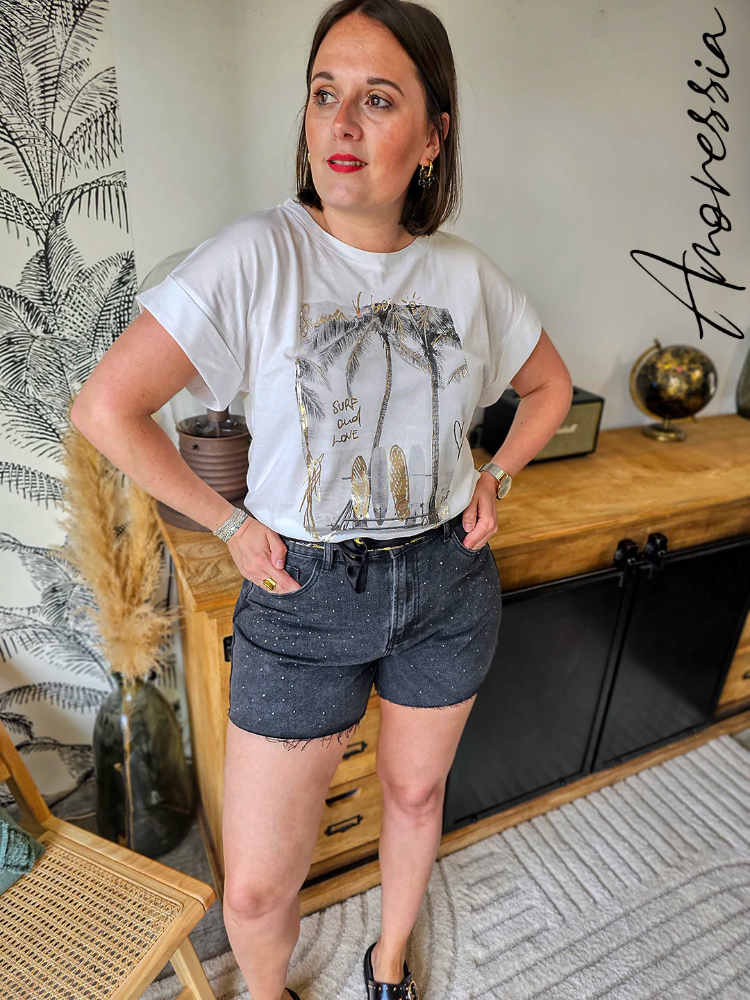 Short Luminoso — Short Léger Femme Été