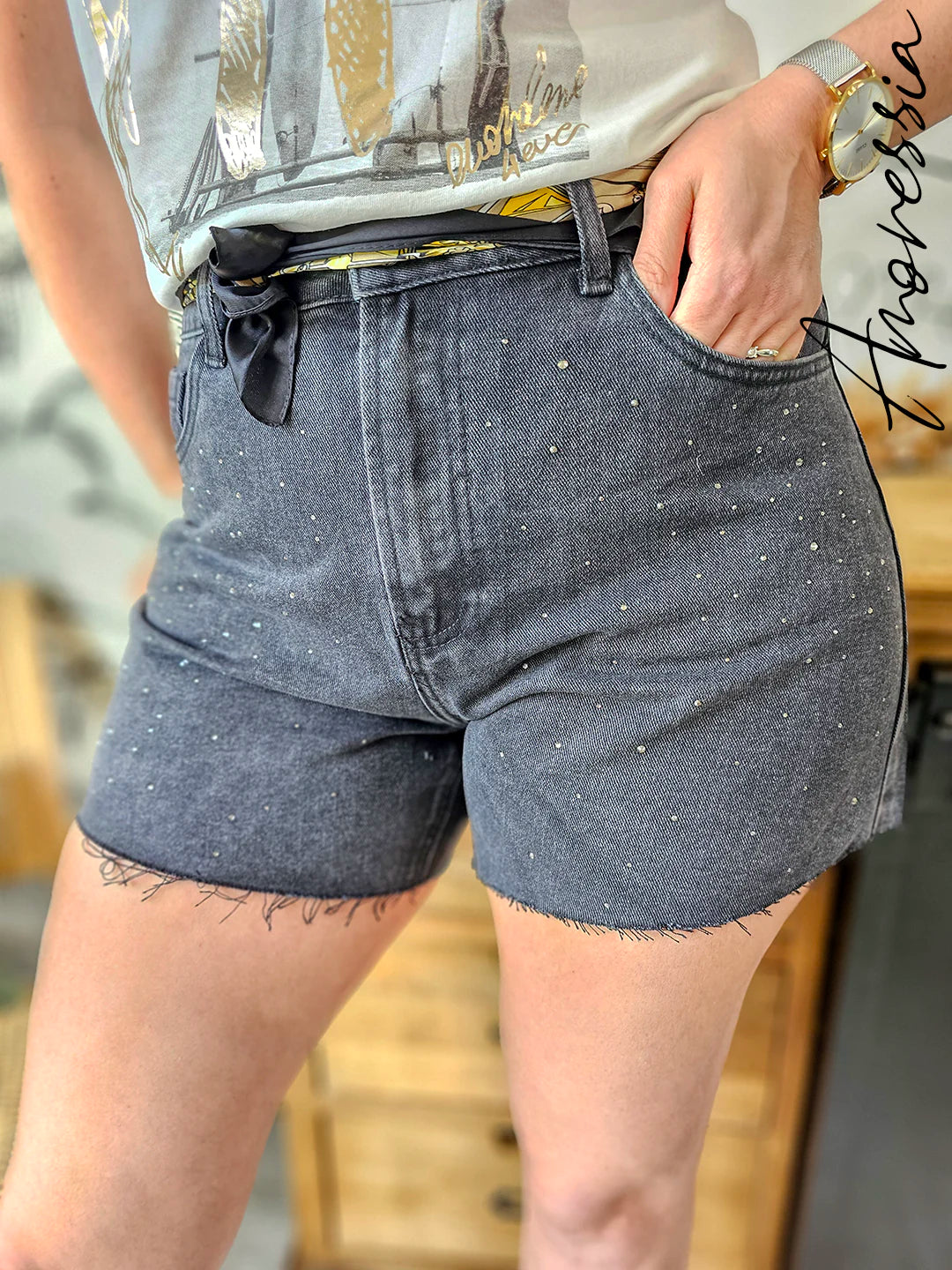 Short Luminoso — Short Léger Femme Été