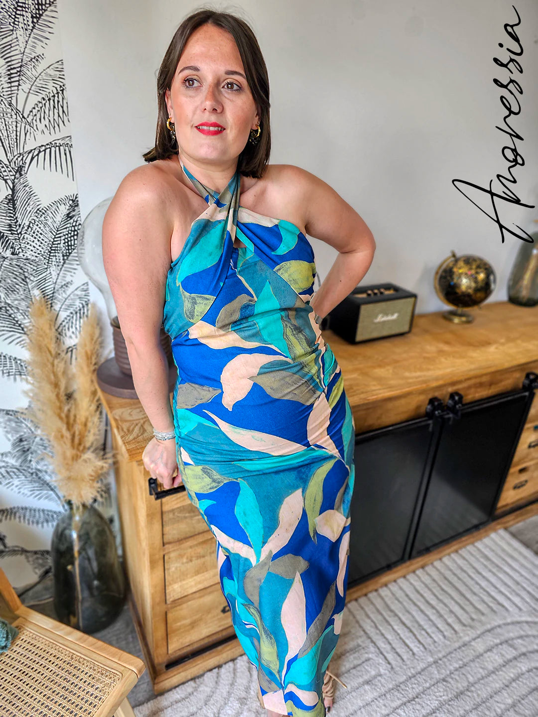 Robe Foglia — Robe Fleurie Femme