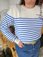 Pull Malo — Pull Maille Femme photo portée