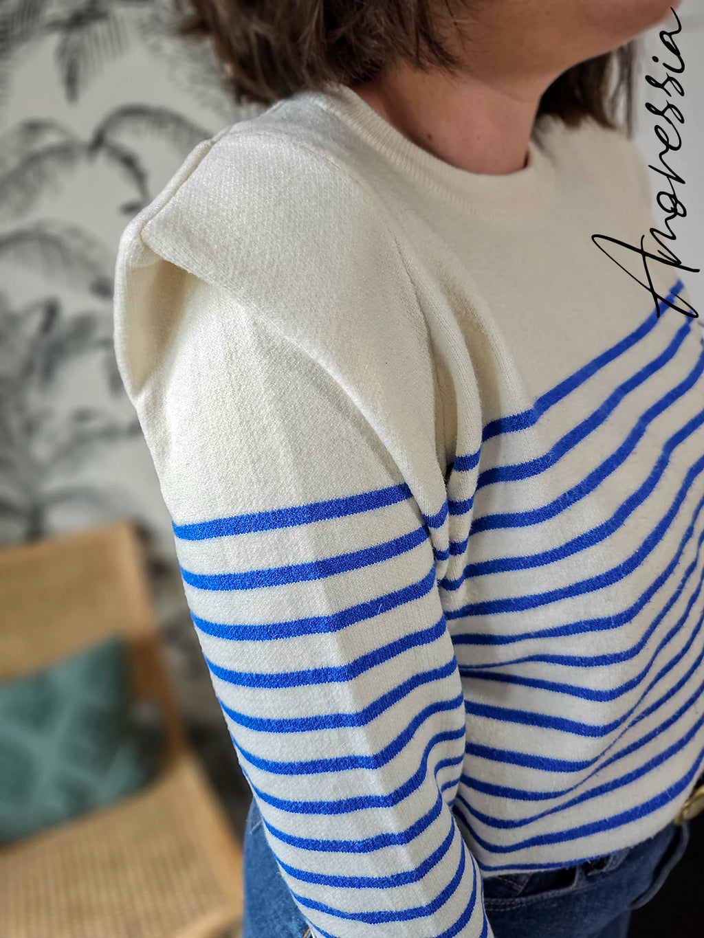 Pull Malo — Pull Maille Femme photo lifestyle