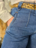 Jean mom fit — Jean Mom Fit Taille Haute Femme vue détail