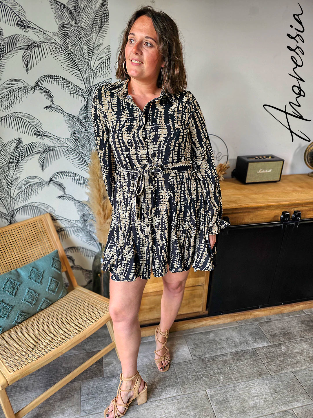Robe Alba — Robe Légère Femme vue détail