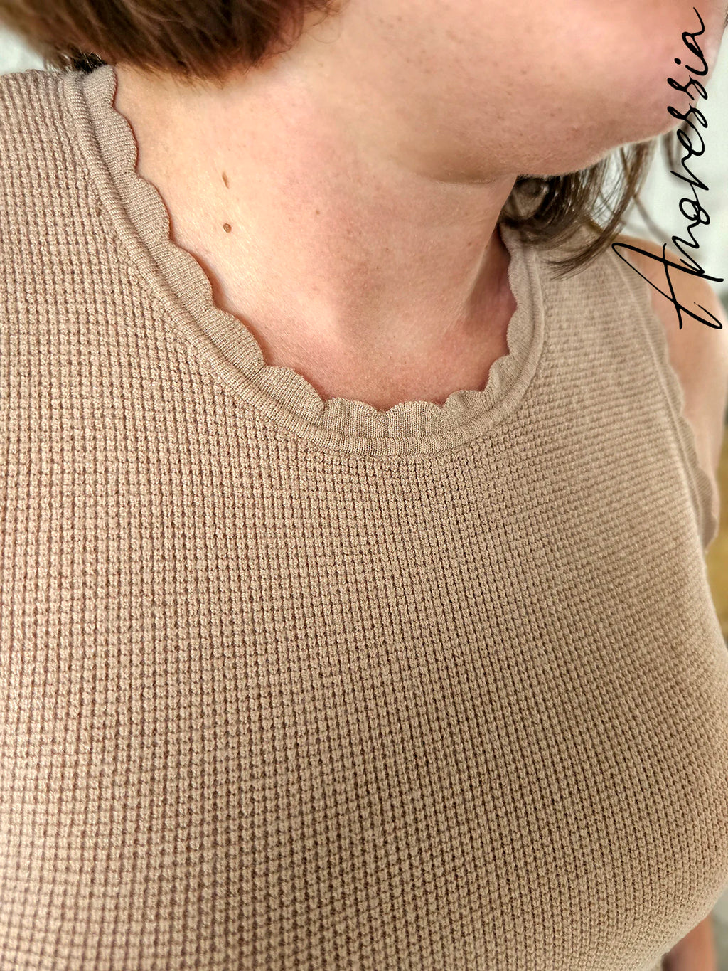 Débardeur Lya — Débardeur Satiné Femme Été autre vue