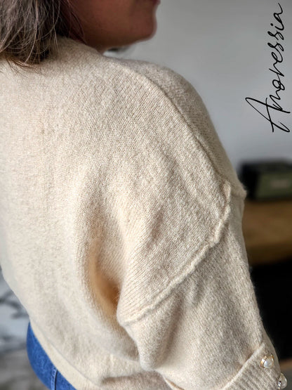 Pull Victoria beige