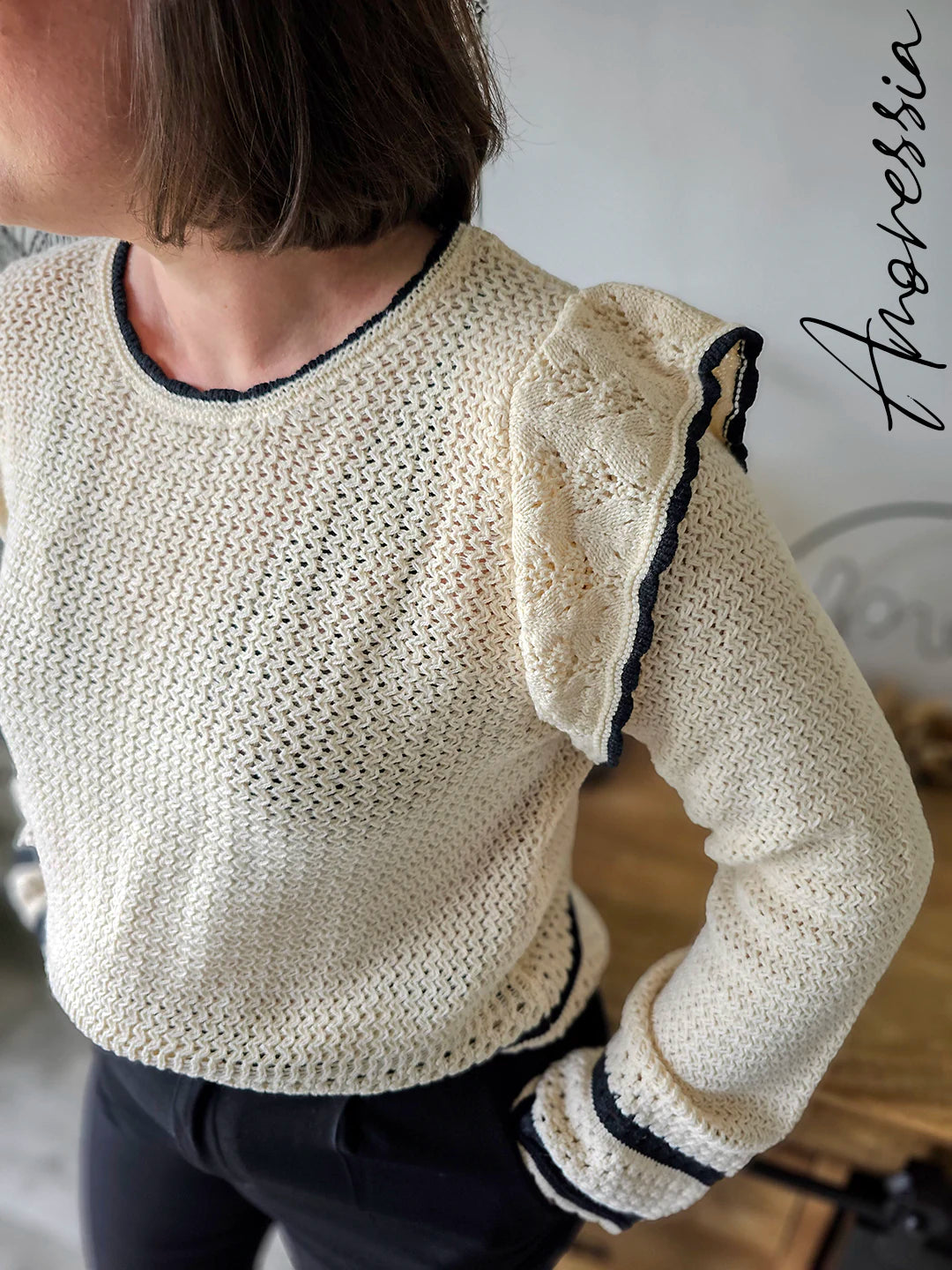 Pull Jodie — Pull Maille Femme autre vue