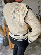 Pull Jodie — Pull Maille Femme vue dos