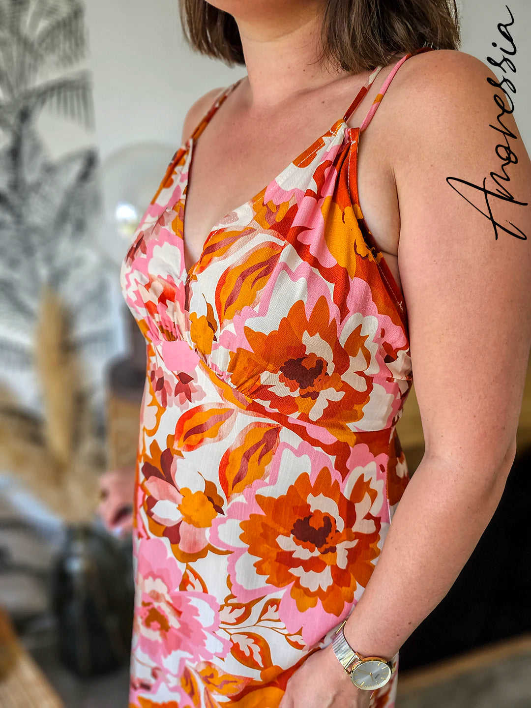 Robe Lucia — Robe Femme Été photo portée