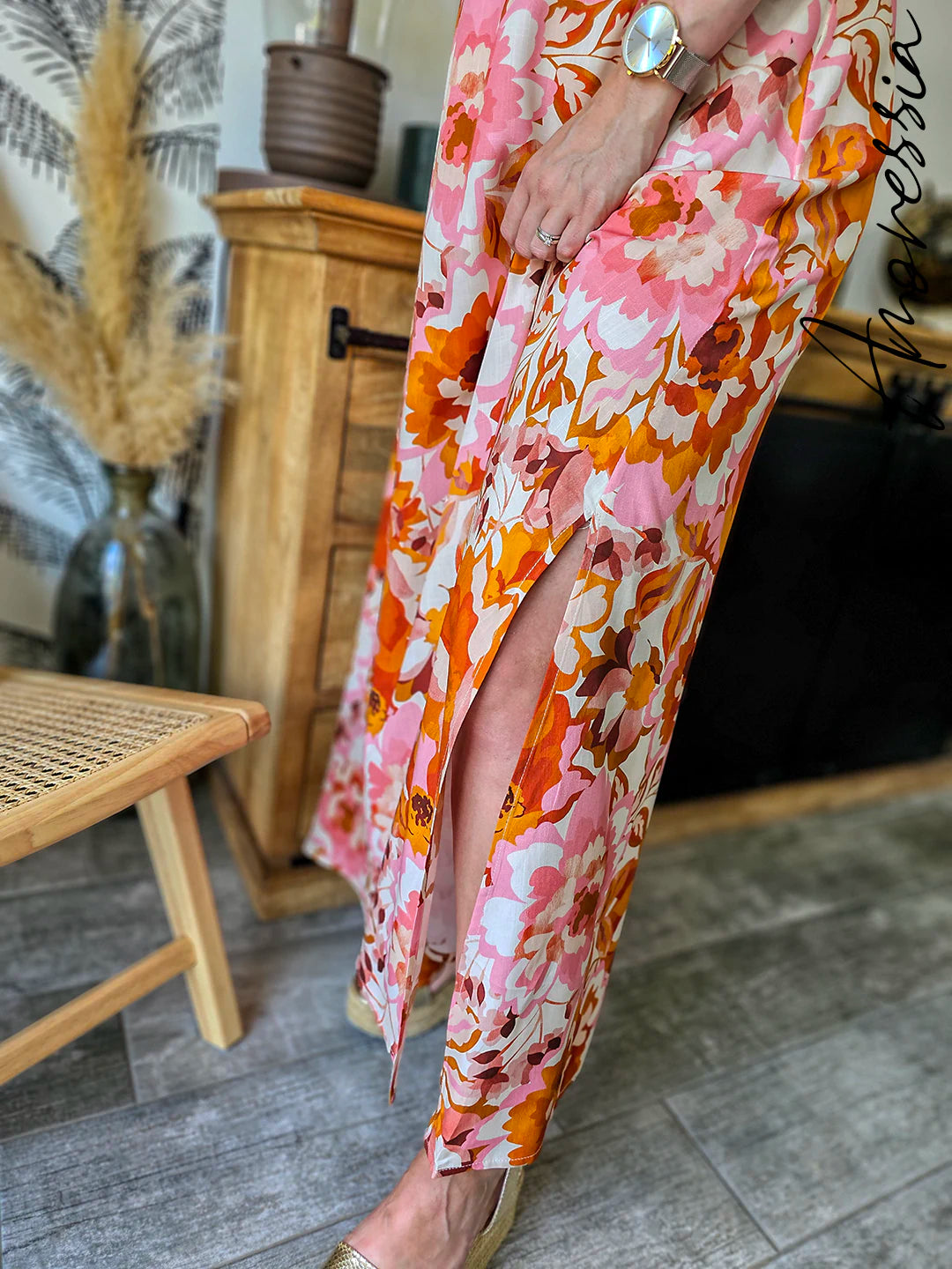 Robe Lucia — Robe Femme Été vue détail