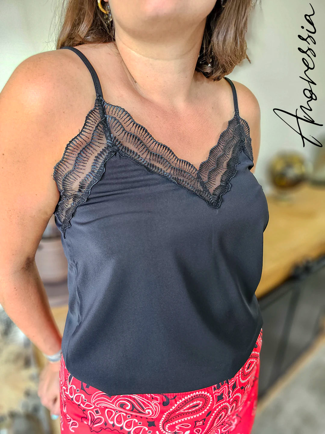 Caraco Néo — Caraco Côtelé Femme vue dos