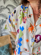 Chemise Santorin — Chemise Ample Oversize Femme vue détail