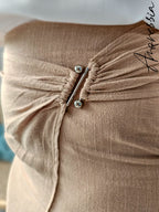Jupe Bosa — Jupe Longue Fendue Taille Haute Femme autre vue