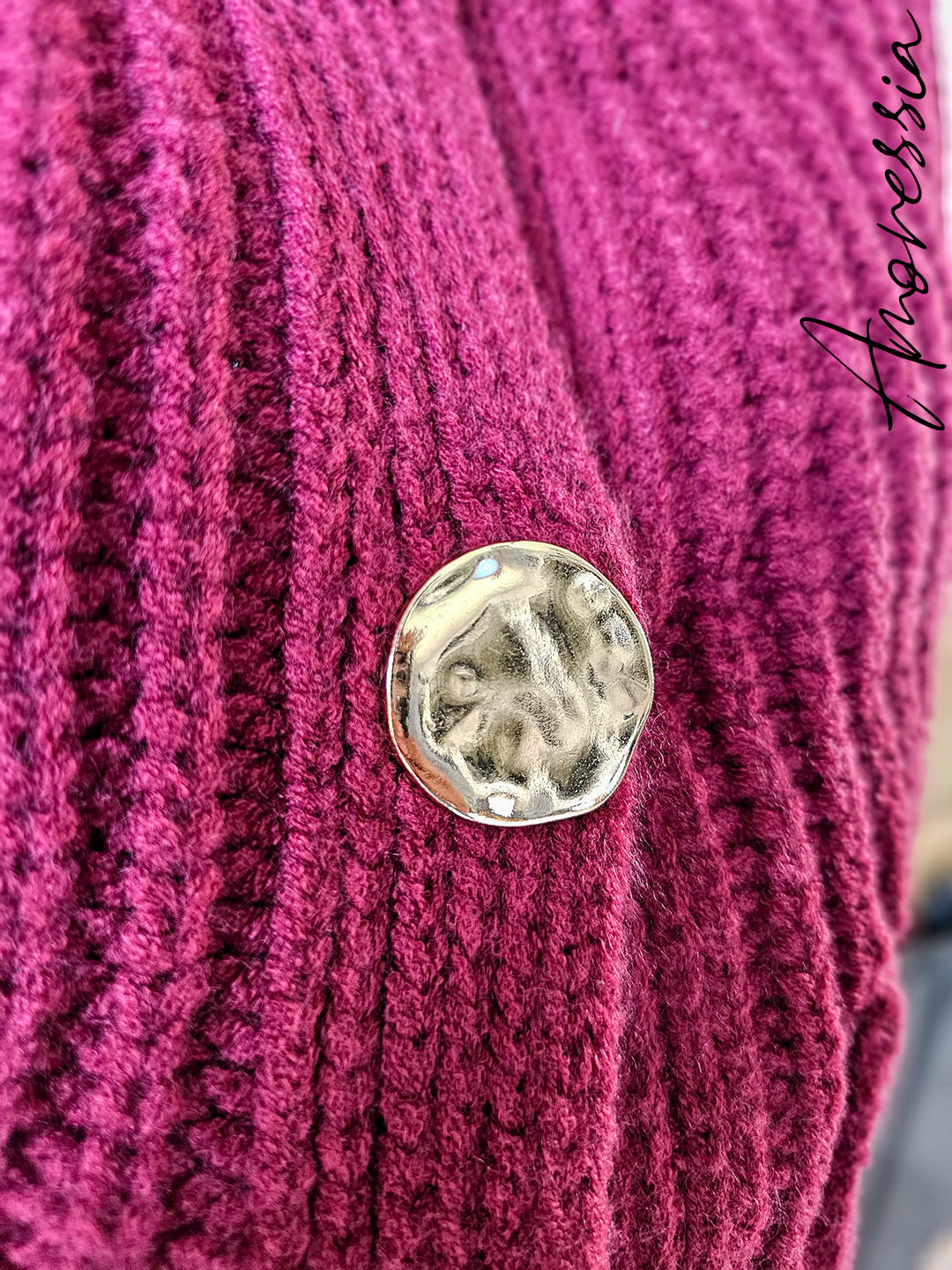 Gilet Autone — Gilet Bordeaux Sans Manches Femme photo lifestyle
