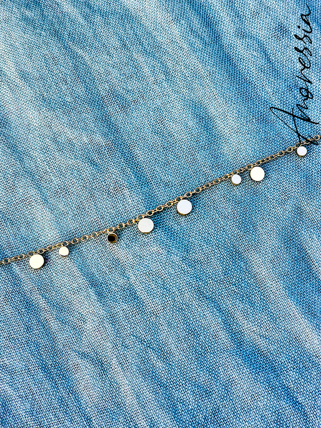 Chaîne de Cheville — Chaîne Cheville Dorée Femme