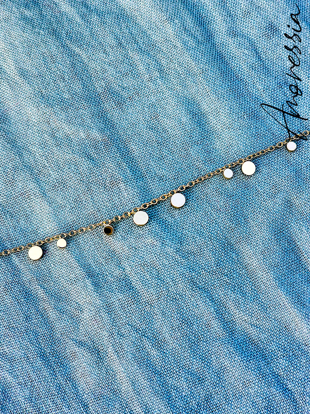 Chaîne de Cheville — Chaîne Cheville Dorée Femme