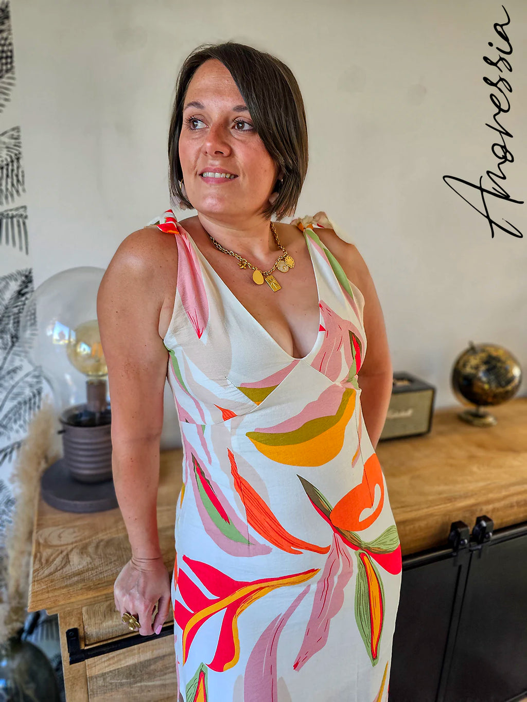 Robe Flavie — Robe Femme Été photo portée
