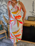 Robe Flavie — Robe Femme Été vue détail
