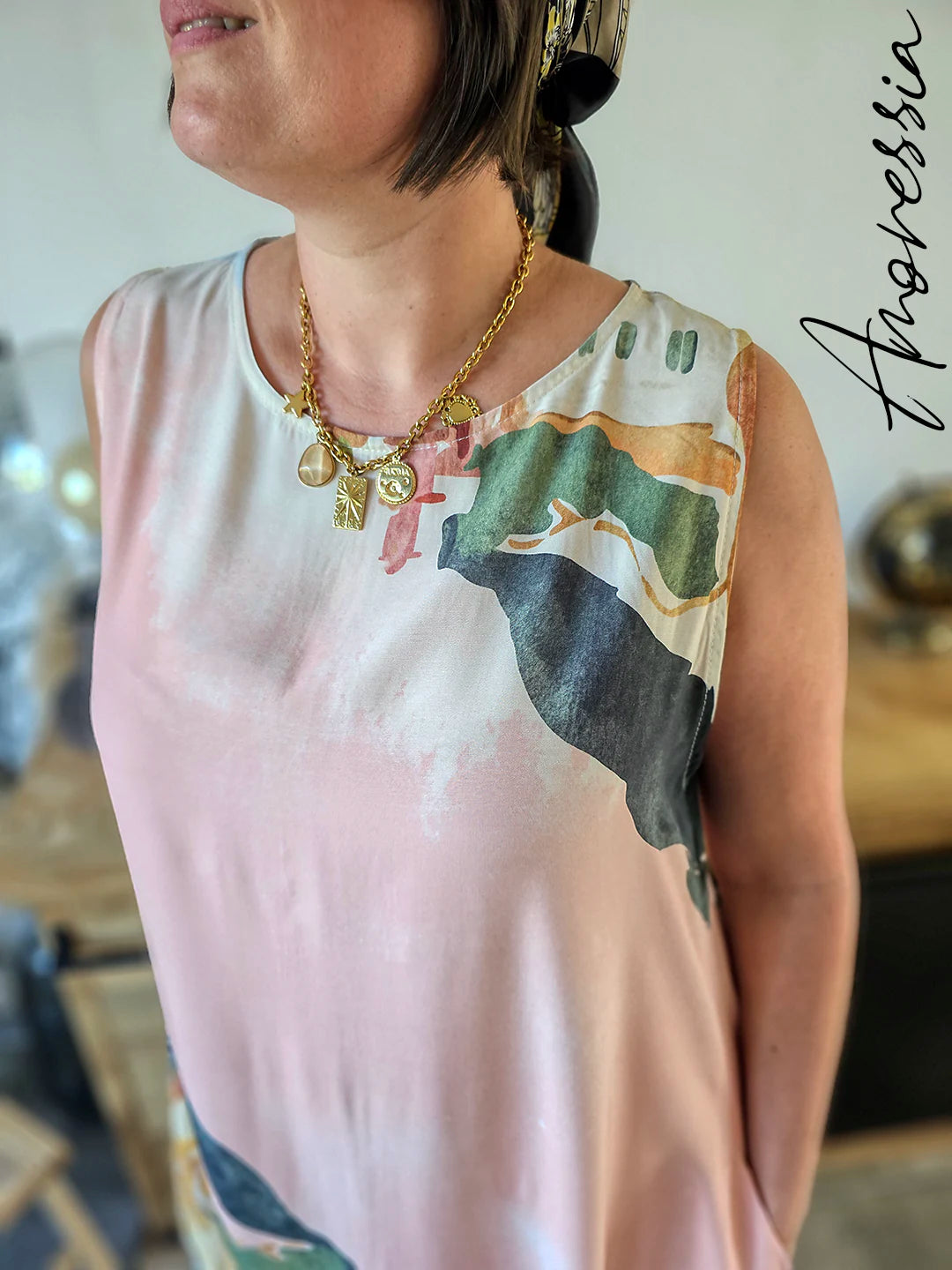 Robe Dolce — Robe Fluide Femme photo lifestyle