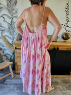 Robe Perla — Robe Élégante Femme vue dos