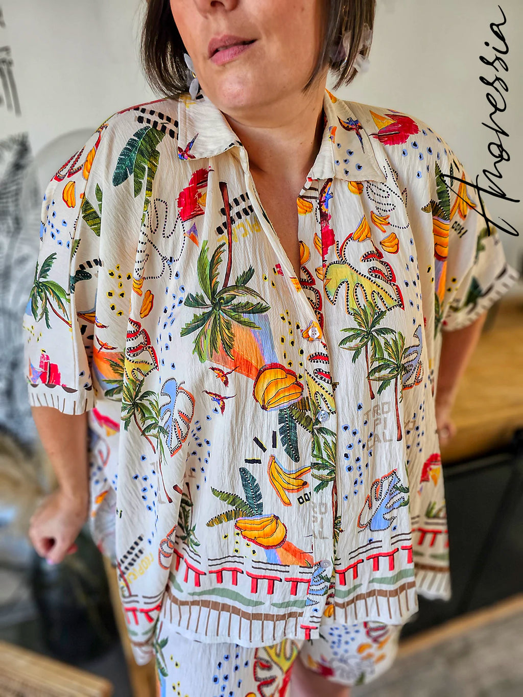 Ensemble Tropica — Ensemble Tropical Femme Été autre vue