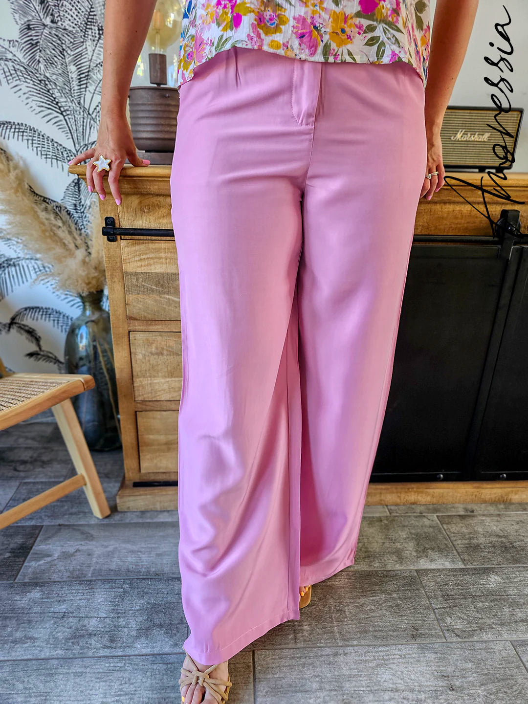 Pantalon Esmé — Pantalon Fluide Femme