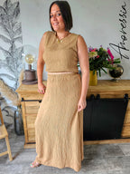 Ensemble Dune — Ensemble Deux Pièces Sable Femme zoom