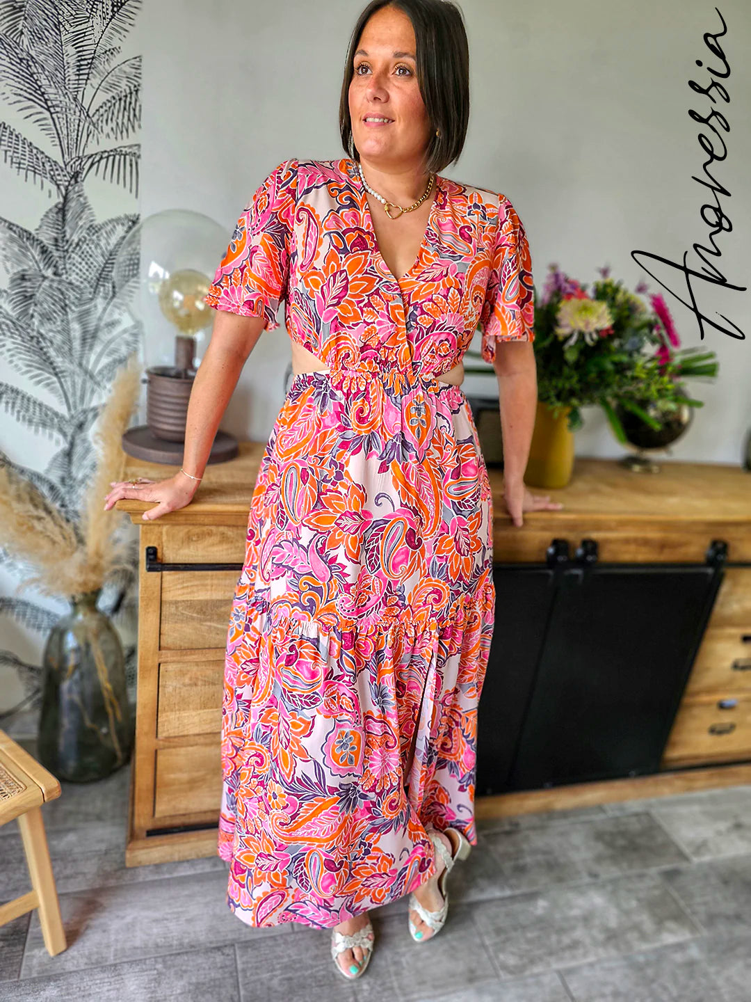 Robe longue Mya — Robe Longue Femme