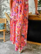 Robe longue Mya — Robe Longue Femme photo lifestyle