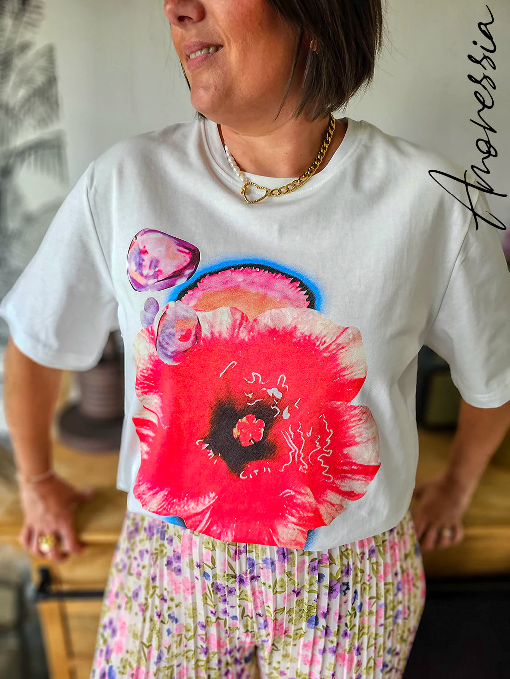 T-Shirt Rosia — T-Shirt Femme Été