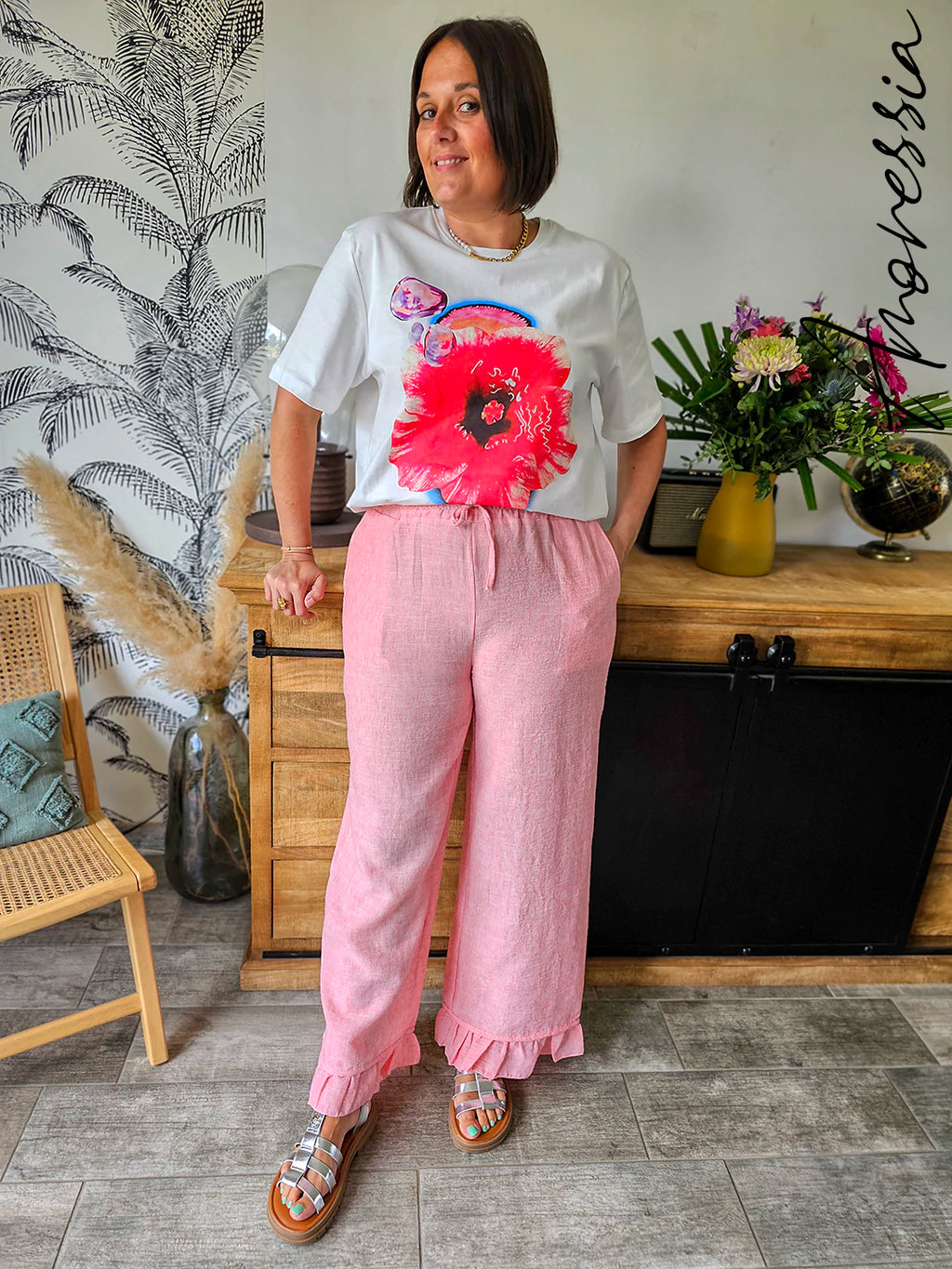 T-Shirt Rosia — T-Shirt Femme Été