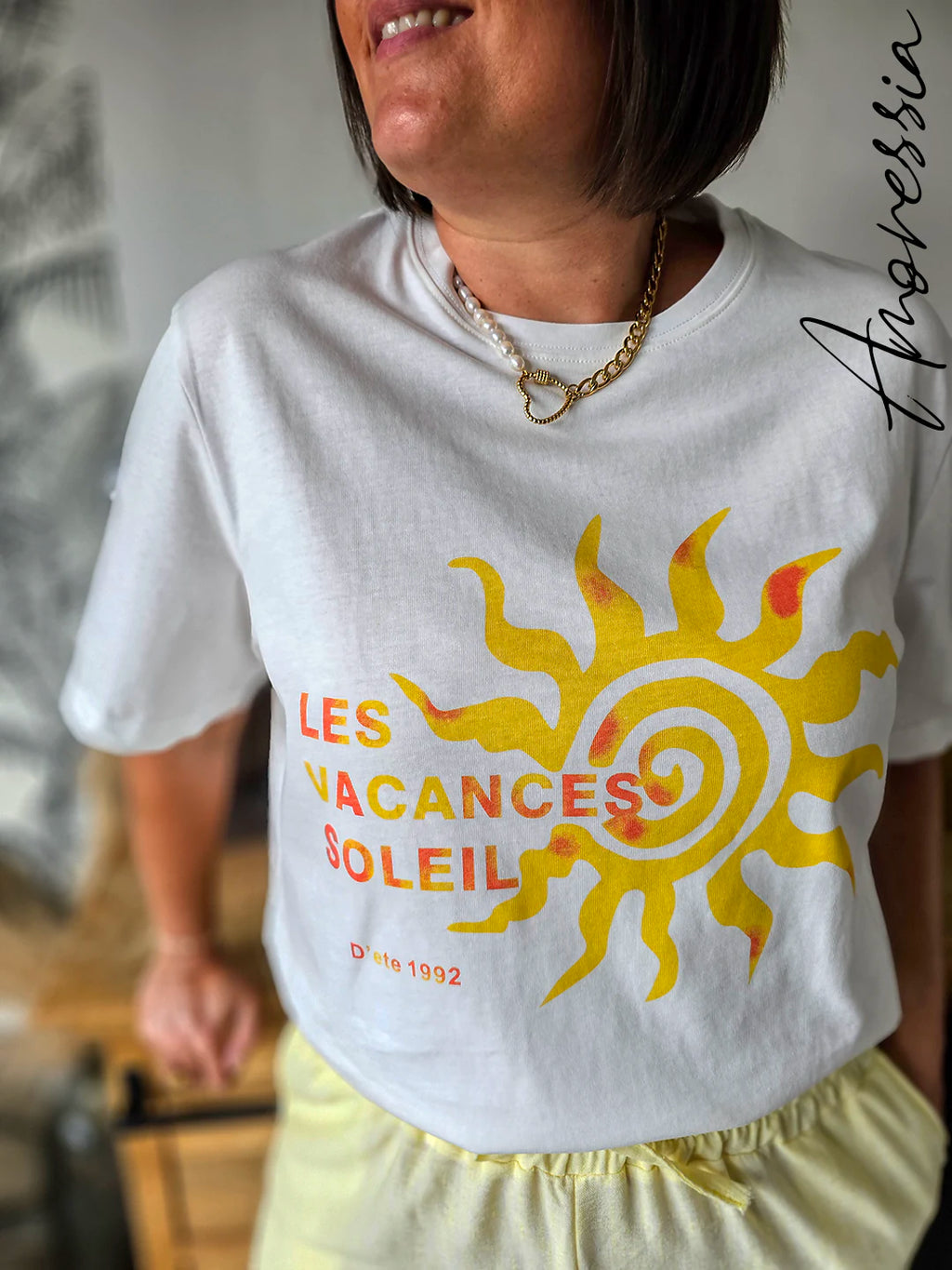 T-Shirt Solal — T-Shirt Femme Été