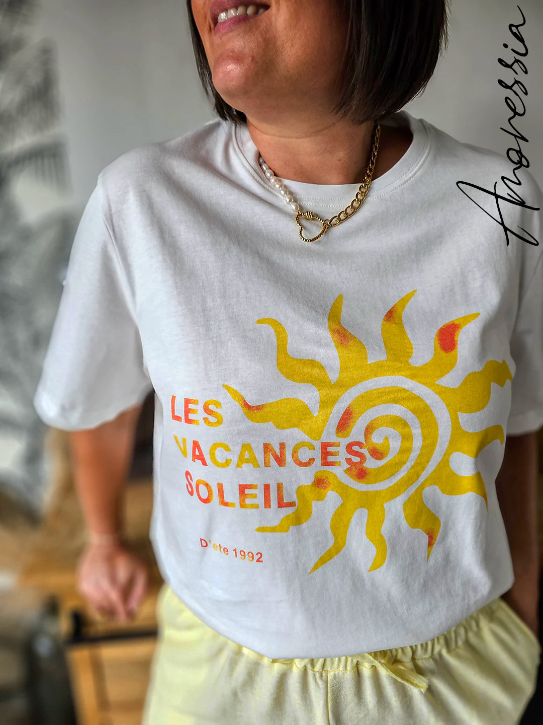 T-Shirt Solal — T-Shirt Femme Été