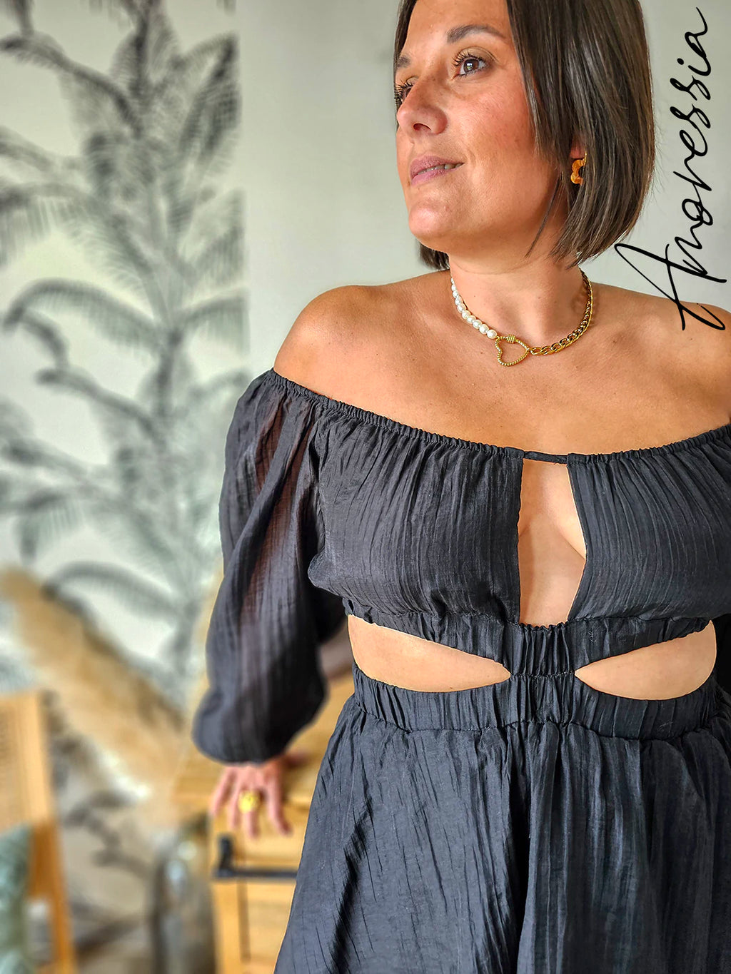 Robe Gabriella — Robe Élégante Femme autre vue
