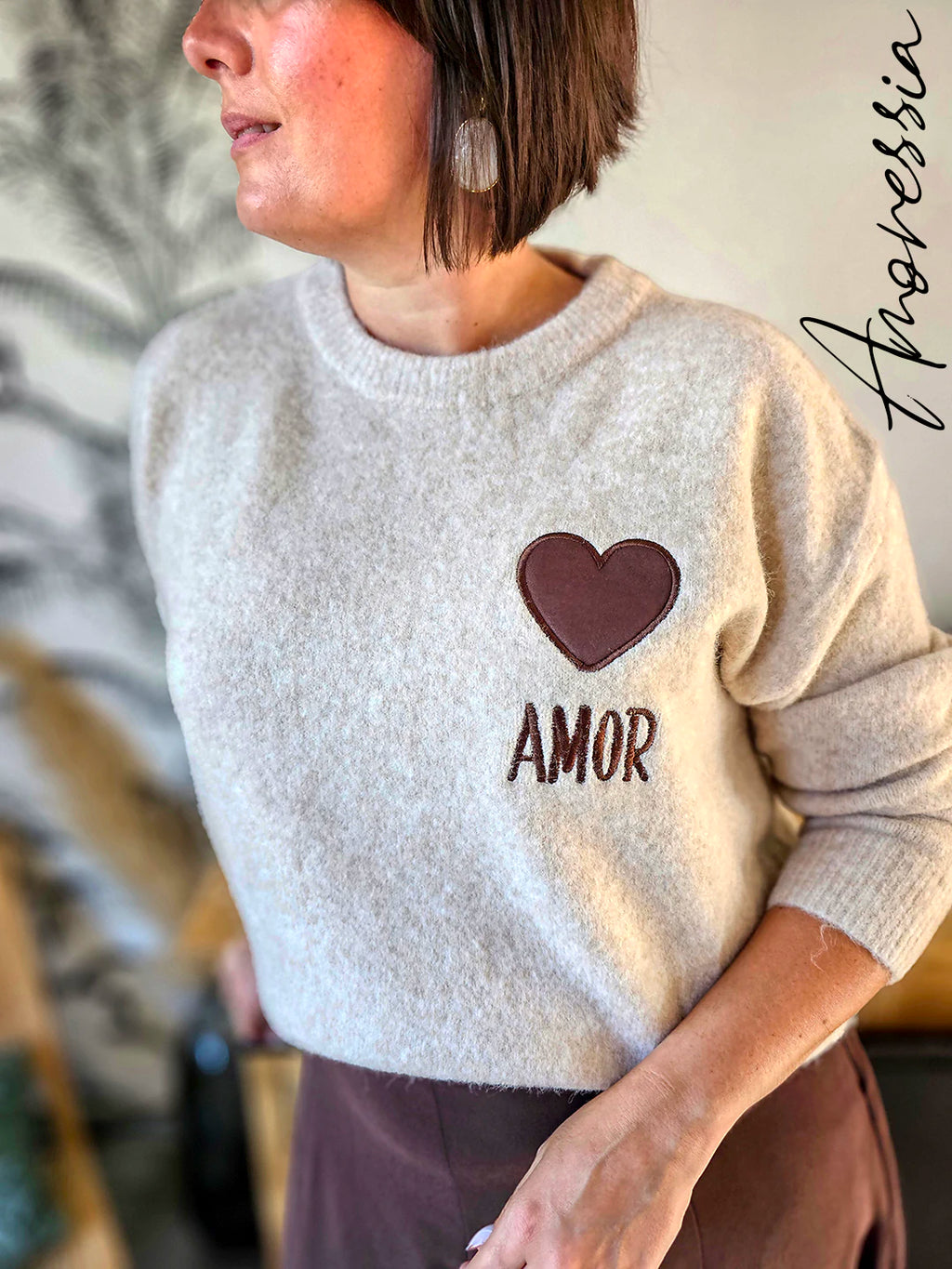 Pull Amor — Pull Doux Femme