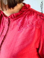 Chemise Mia — Chemise Légère Printemps Femme vue détail