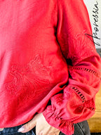 Chemise Mia — Chemise Légère Printemps Femme photo lifestyle