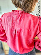 Chemise Mia — Chemise Légère Printemps Femme vue dos