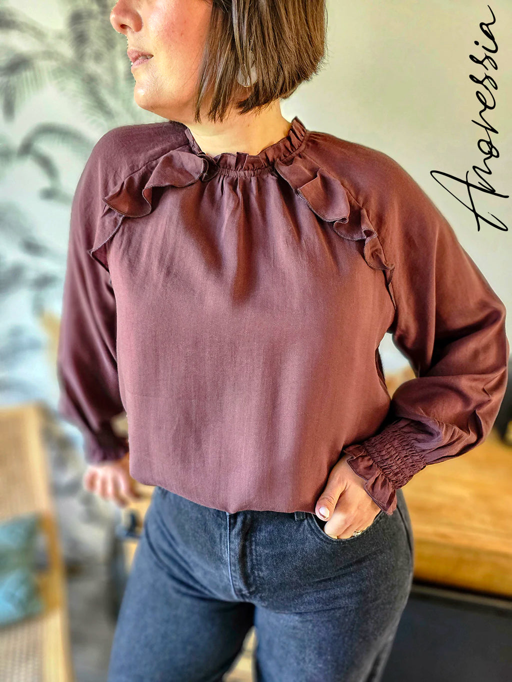 Blouse Noisette — Blouse Femme