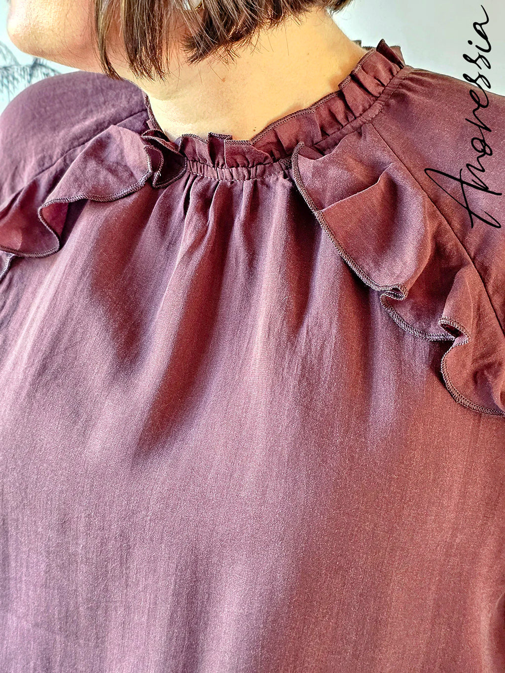 Blouse Noisette — Blouse Femme vue détail