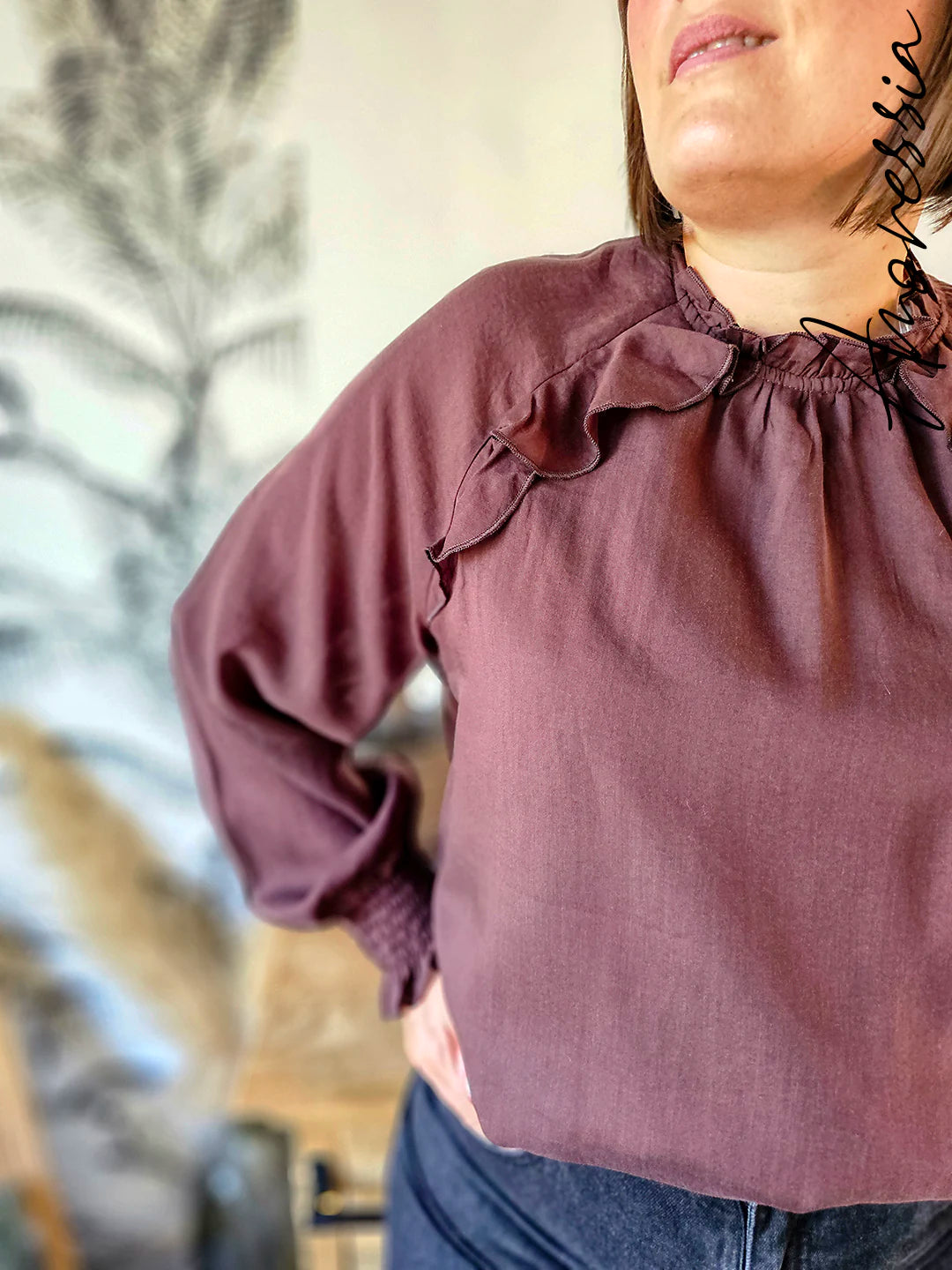 Blouse Noisette — Blouse Femme autre vue