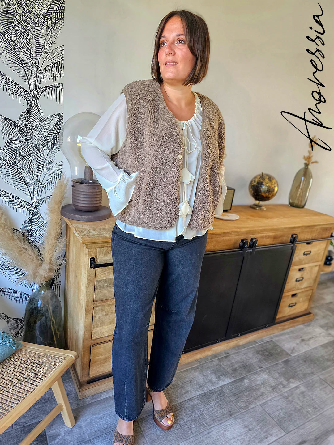 Gilet sans manche Sixtine