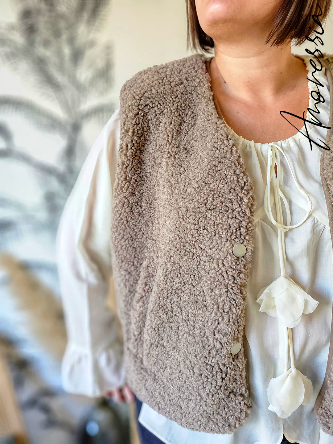 Gilet sans manche Sixtine